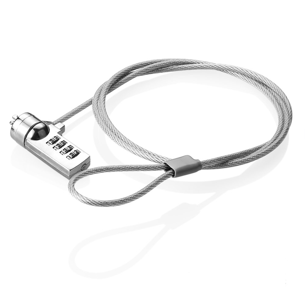 Notebook Laptop Computer Security key Lock Cable Chain 3.6FT