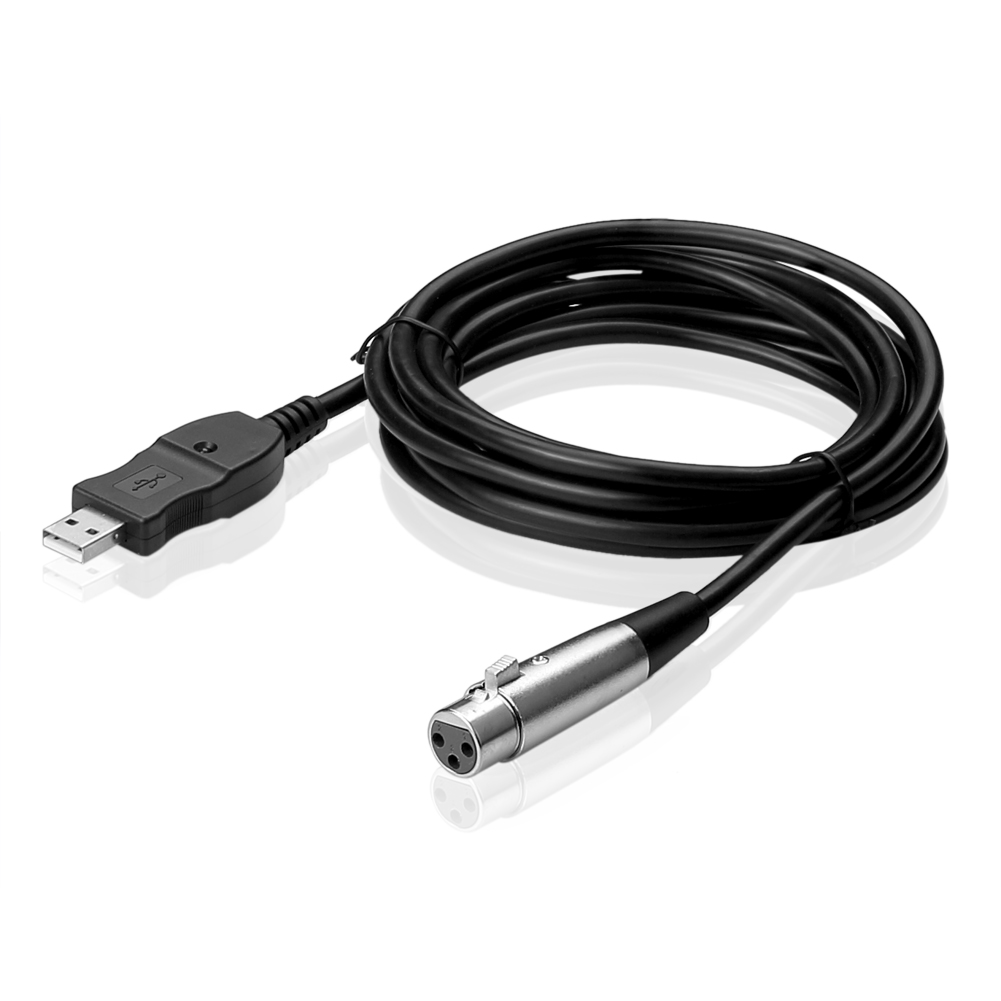 3 Pin XLR Microphone Cable XLR to 3.5mm/6.5mm USB to XLR 6.5mm to USB