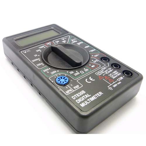 Digital LCD Multimeter Circuit Current Ampere Voltage Resistance Tester